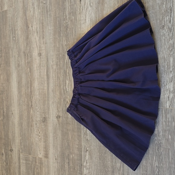 Girl's Navy Blue Skirt - Picture 3 of 4
